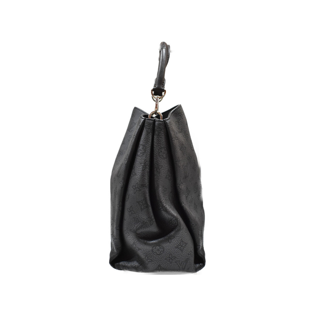 Louis Vuitton Shoulder Chain the Bag Black Tote Babylon Mahina
